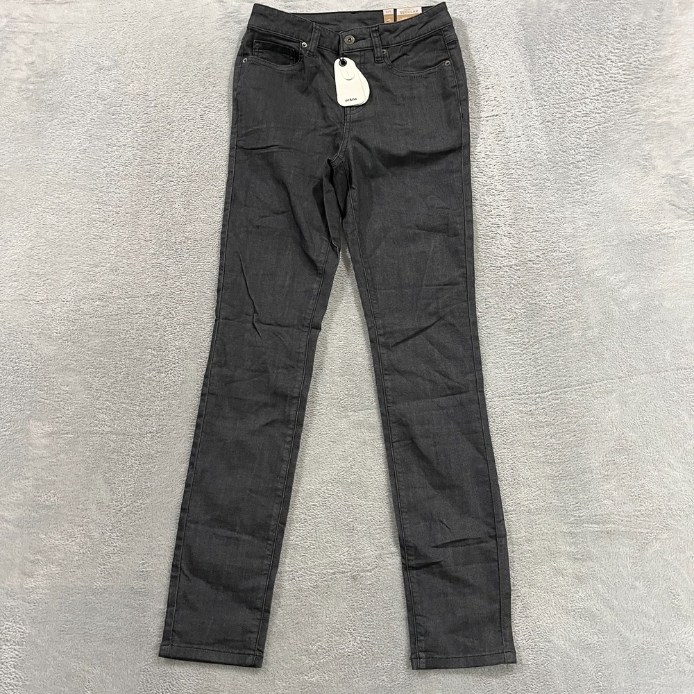 Prana Kayla High Rise Jeans Womens 0 25 Short Denim Organic Cotton Stretch Skinn